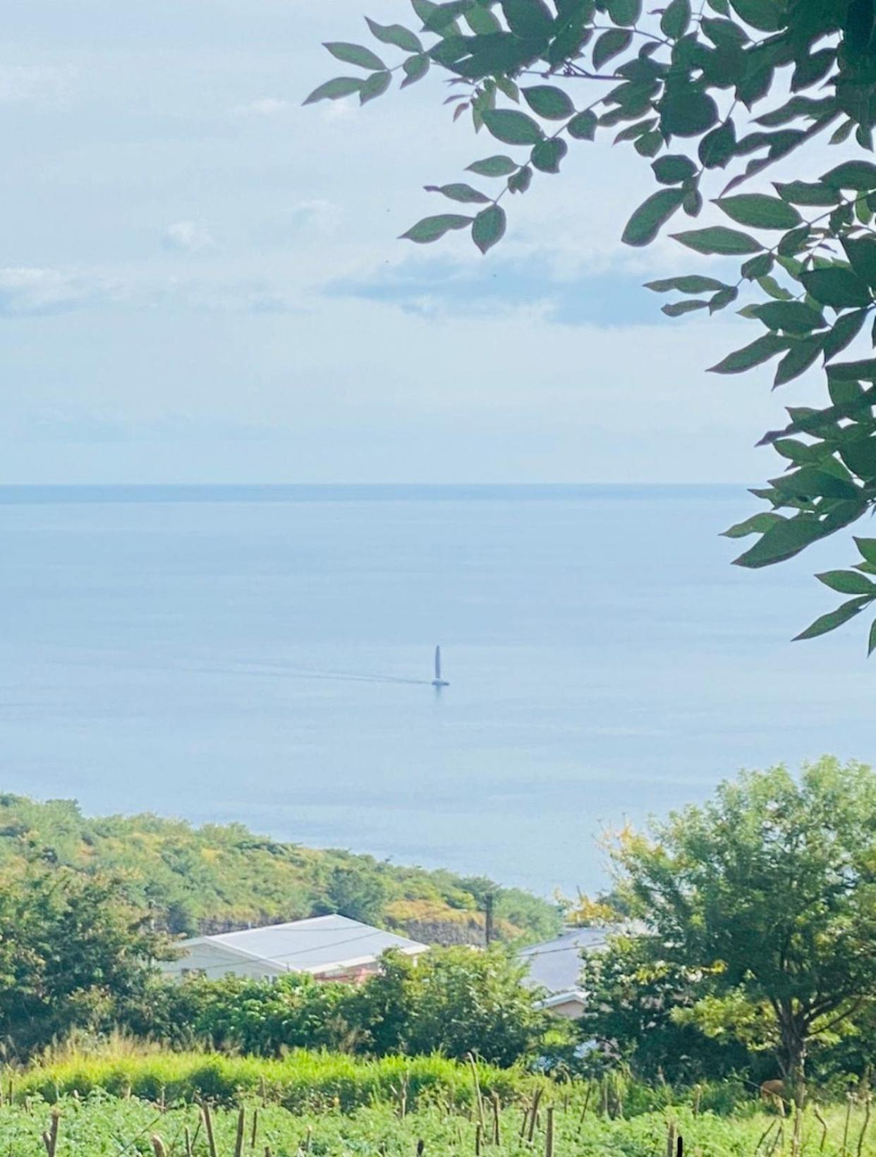 Bas de villa Vacances Océan Le Carbet Esterno foto