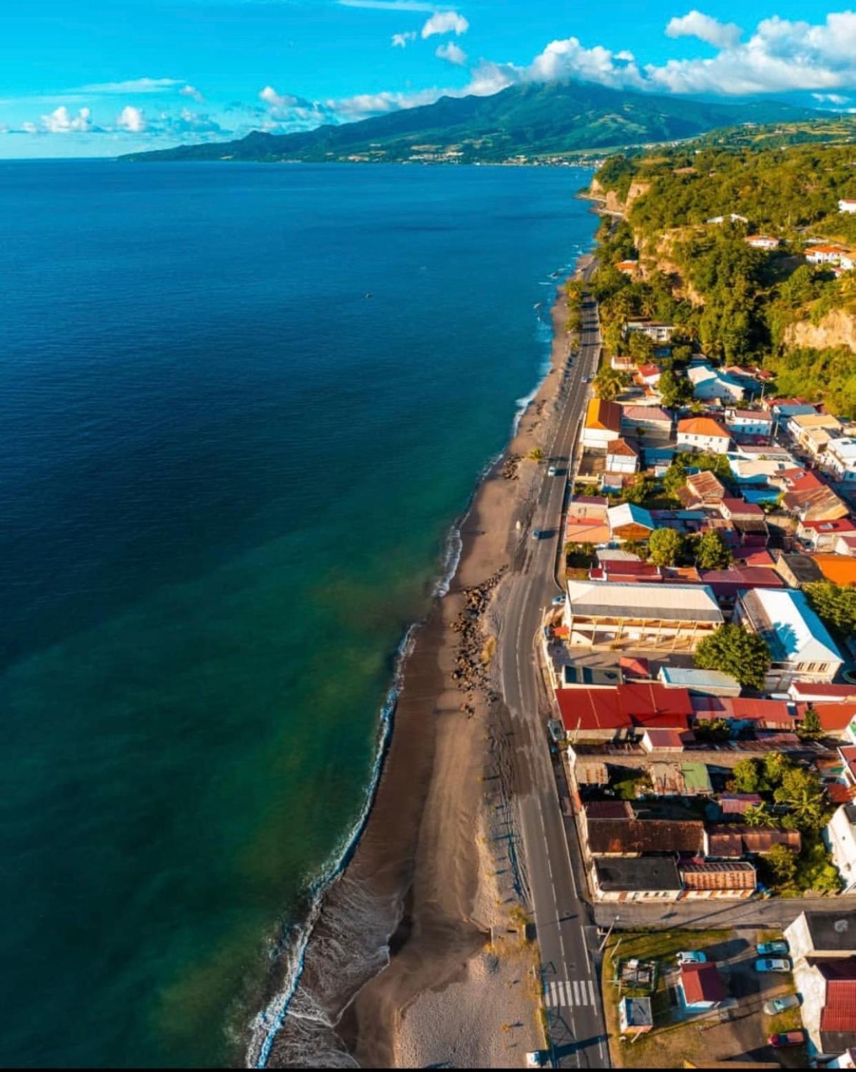 Bas de villa Vacances Océan Le Carbet Esterno foto