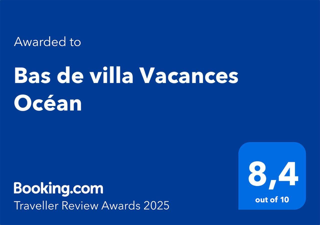 Bas de villa Vacances Océan Le Carbet Esterno foto
